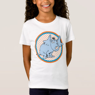 Camiseta Dr. Seuss Horton Ouve Um Quem Pontos Polka Laranja
