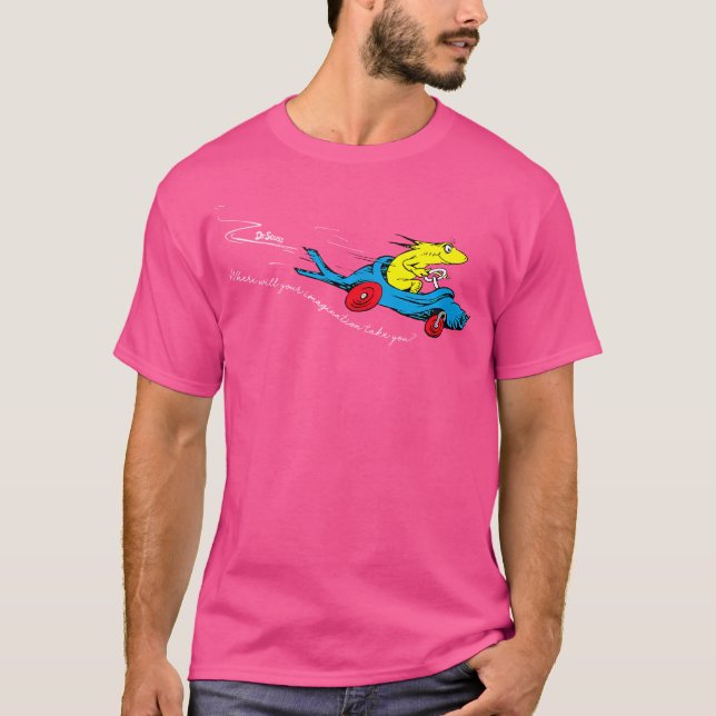 Camiseta Dr. Seuss Imagination Leva-Te (Frente)