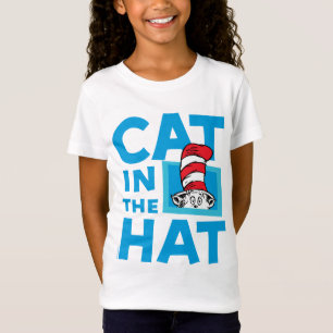 Camiseta Dr. Seuss Logotipo do Gato no Chapéu