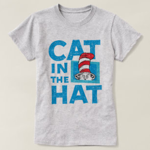 Camiseta Dr. Seuss Logotipo do Gato no Chapéu
