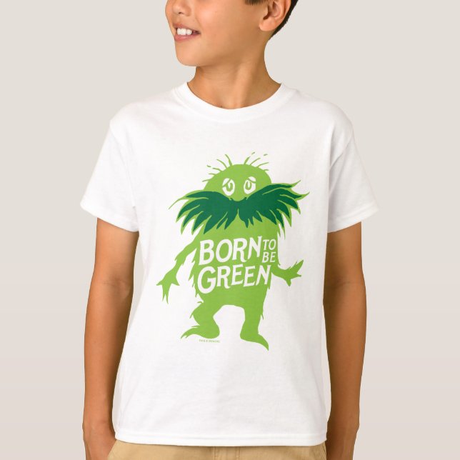 Camiseta Dr. Seuss | Lorax - Nascer De Ser Verde (Frente)