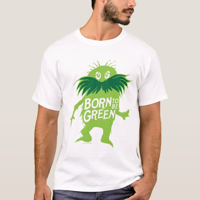 Camiseta Dr. Seuss | Lorax - Nascer De Ser Verde (Frente)