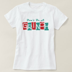Camiseta Dr. Seuss Não seja um Grinch