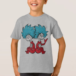 Camiseta Dr. Seuss| O gato no chapéu - Coisa 1, Coisa 2