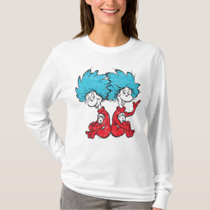 Camiseta Dr. Seuss O Gato no Chapéu Coisa Um & Coisa Dois