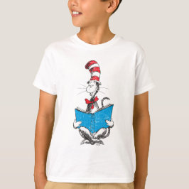 Camiseta Dr. Seuss | O gato no chapéu - Leitura