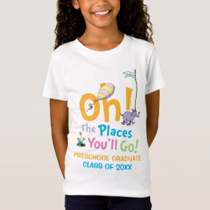 Camiseta Dr. Seuss Oh, Os Lugares Que Você Irá! Turma de