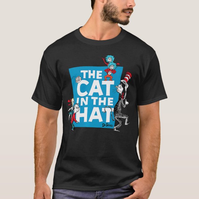 Camiseta Dr. Seuss The Cat in the Hat Characters (Frente)