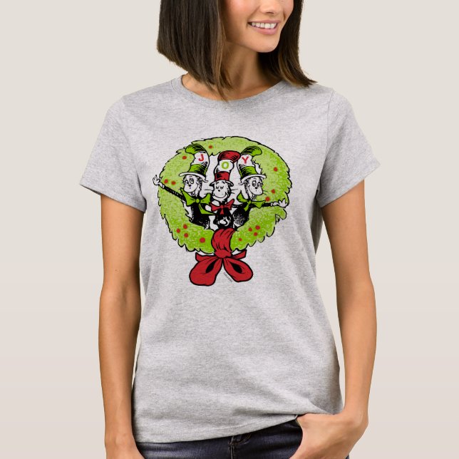Camiseta Dr Seuss | The Grinch | Who-ville Christmas Joy (Frente)