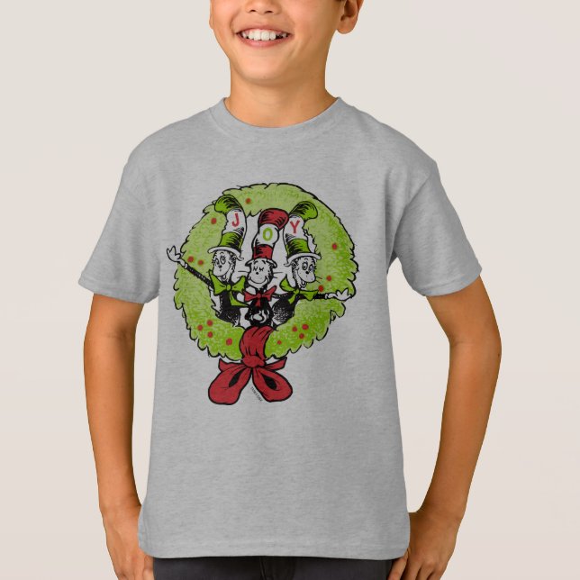 Camiseta Dr Seuss | The Grinch | Who-ville Christmas Joy (Frente)