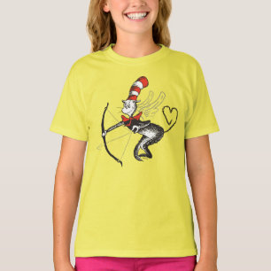 Camiseta Dr. Seuss Valentine   The Cat in the Hat Cupid