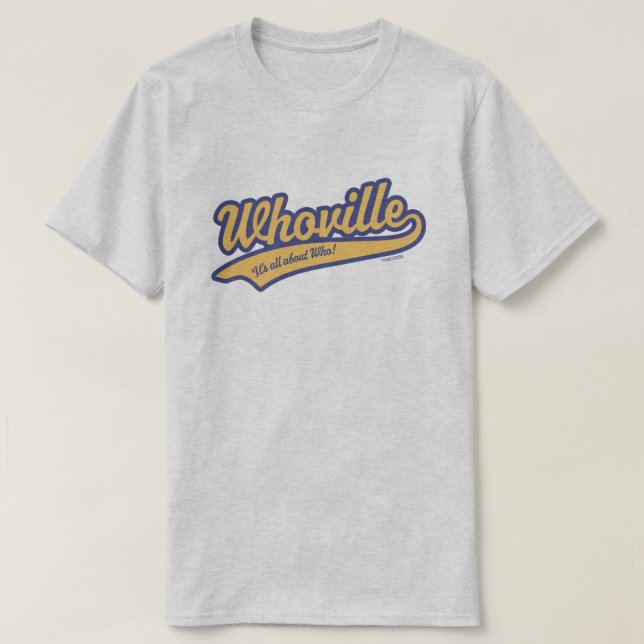 Camiseta Dr. Seuss | Whoville - É tudo sobre quem! (Frente do Design)