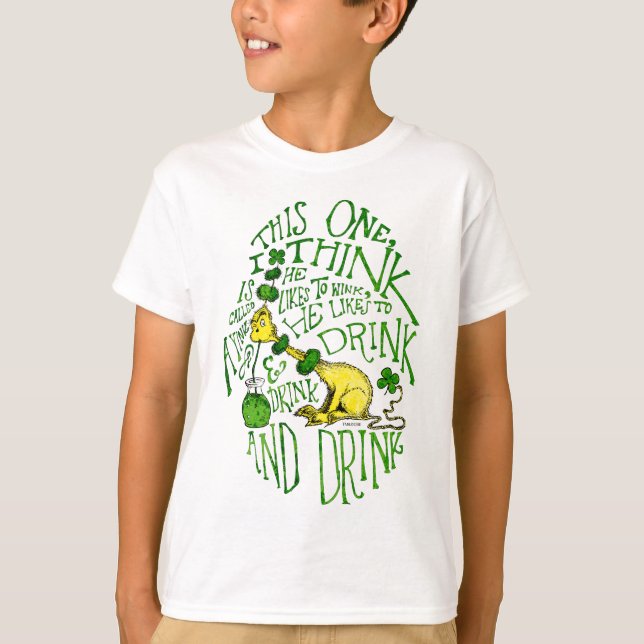 Camiseta Dr. Seuss | Yink - Rua. Dia de Patrick (Frente)