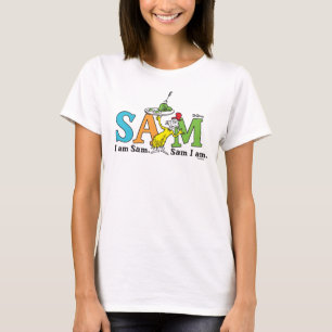 Camiseta Dr. SeussEu Sou O Sam. Sam, Estou.