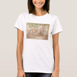 Camiseta Dr. Sintaxe que esboça após a natureza