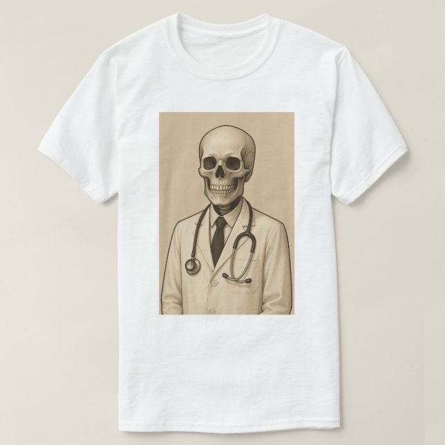 Camiseta Dr. Skull (Frente do Design)
