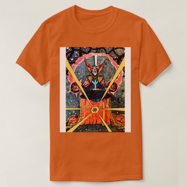 Camiseta Dr. Strange 1981 Fan Art (Frente do Design)