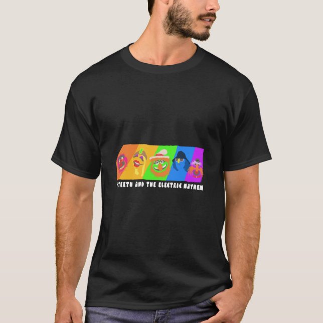 Camiseta Dr Teeth and the Electric Mayhem Rainbow (The Mupp (Frente)