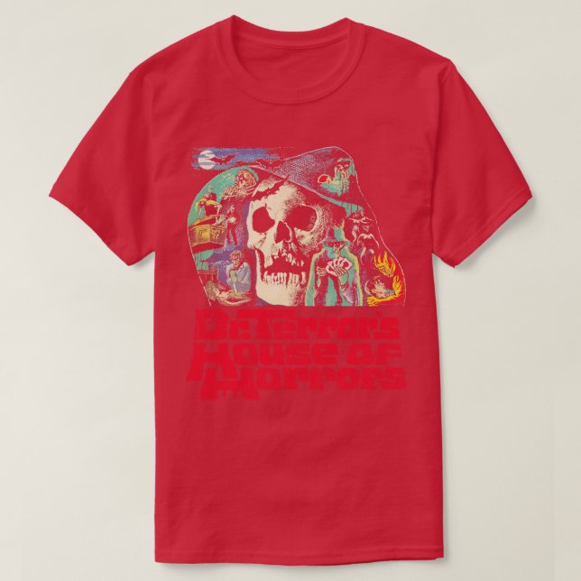 Camiseta Dr. Terrors House of Horrors (Frente do Design)