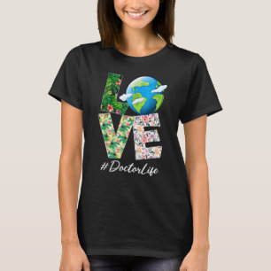 Camiseta Dra. Love World Earth Day 52º aniversário 2022