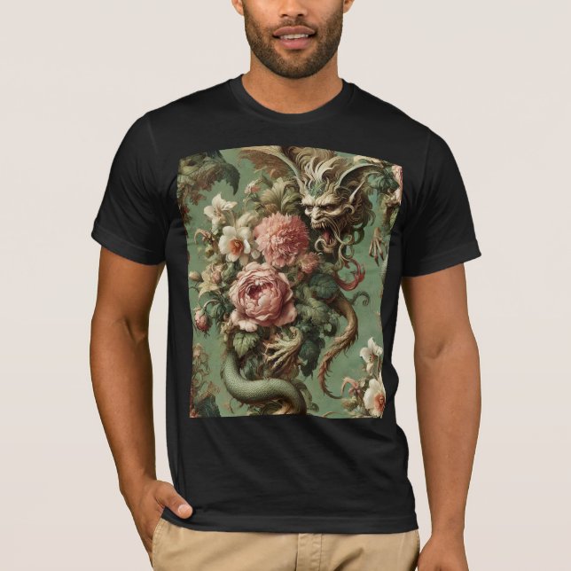 Camiseta Drac’s Finery – Gothic Wearable Art (Frente)