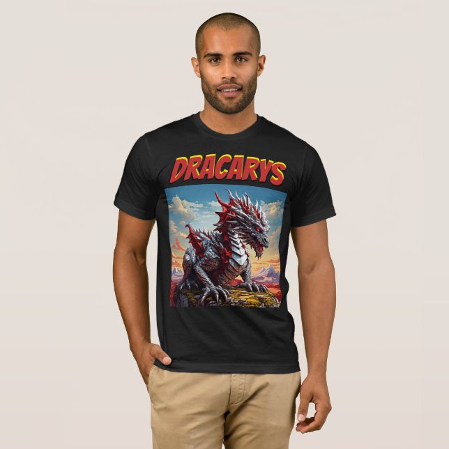 Camiseta Dracarys: Conquiste seu estilo com a majestade (Frente Completa)