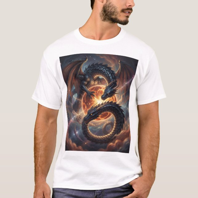 Camiseta Drachenwelt – Das Reich aus Feuer und Magie´3 (Frente)