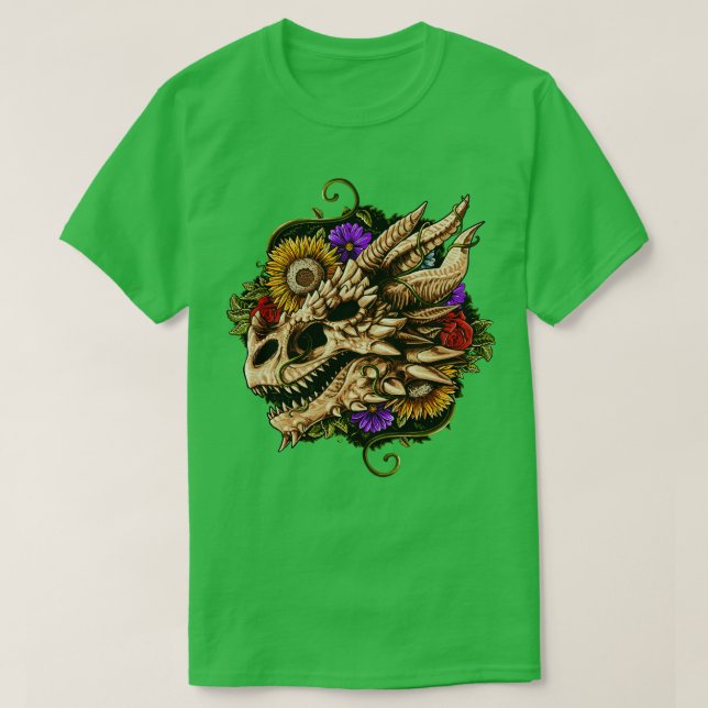 Camiseta Draco Flores (Frente do Design)