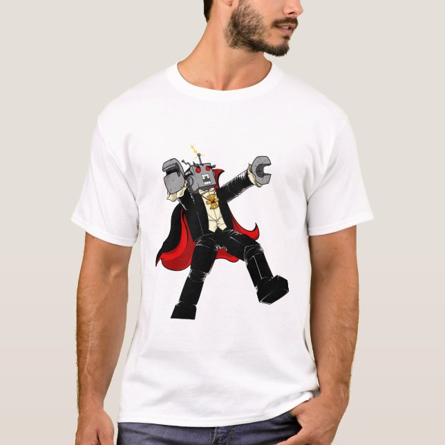 Camiseta Dracula-Bot (Frente)