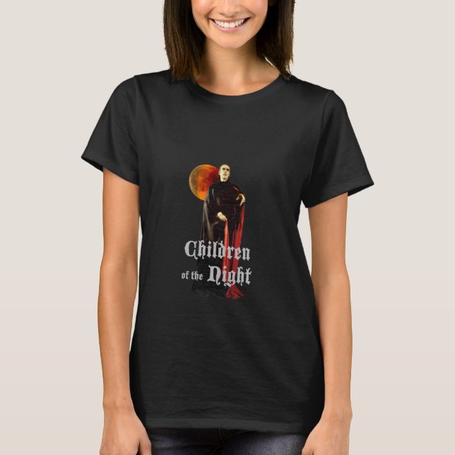Camiseta DRACULA Crianças da Noite (Frente)