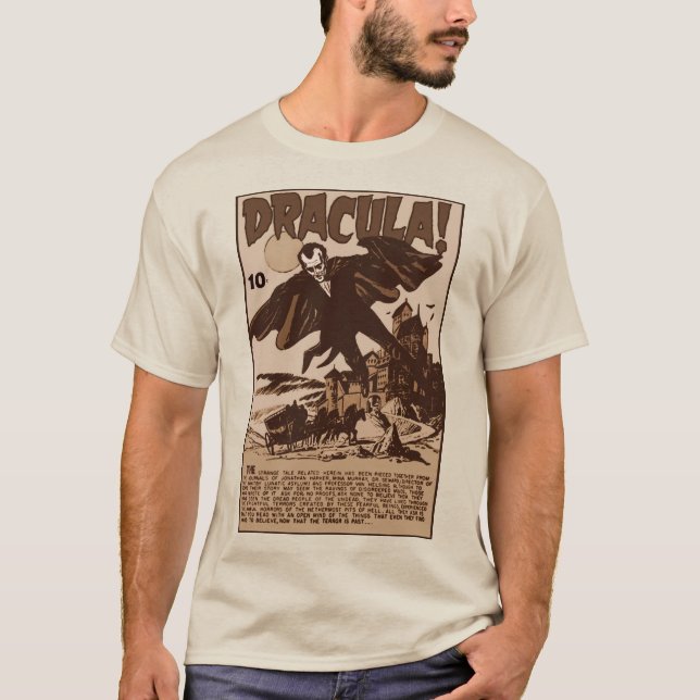 Camiseta DRACULA dos anos 50! (Frente)