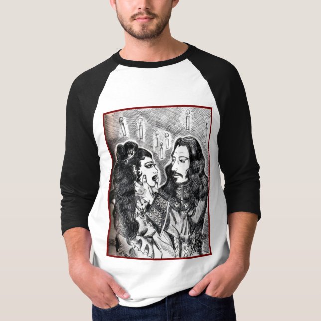 Camiseta Dracula e Mina (Frente)