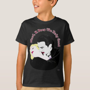Camiseta Drácula, o sangue faz bem ao corpo