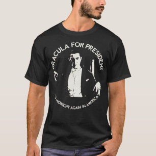 CAMISETA DRACULA PARA PRESIDENTE