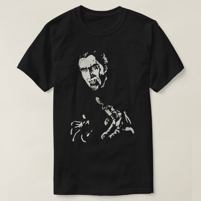 Camiseta Drácula Príncipe da Escuridão (Frente do Design)