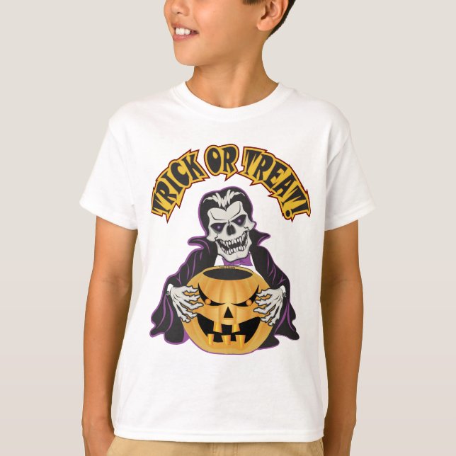 Camiseta Dracula Skull (Frente)