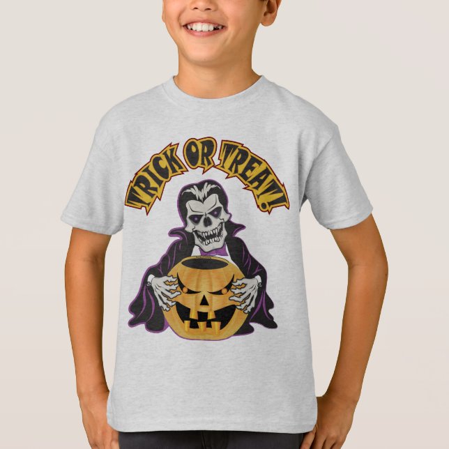 Camiseta Dracula Skull (Frente)