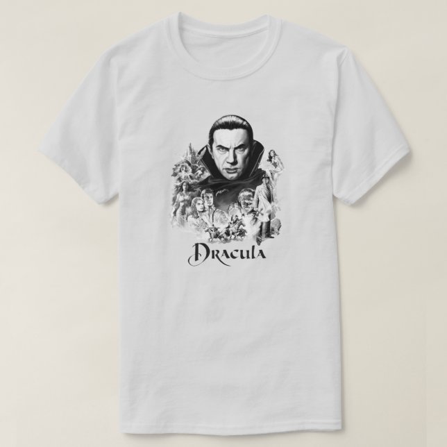 Camiseta Dracula T-Shirt (Frente do Design)