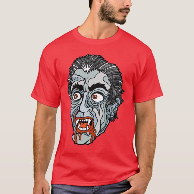 Camiseta DRACULA - t-shirt do vampiro (Frente)