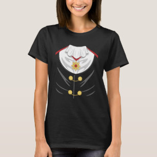 Camiseta Dracula Tuxedo - Figurinos preguiçosos de Hallowee