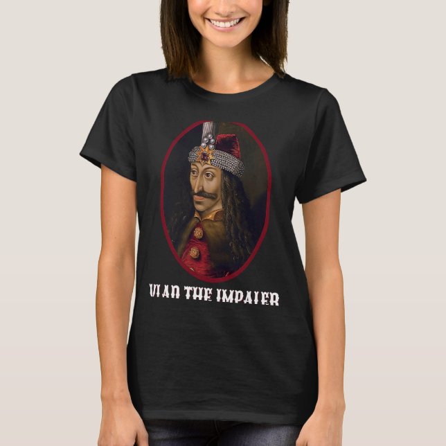 Camiseta Dracula Vlad, O Impalador 1 (Frente)