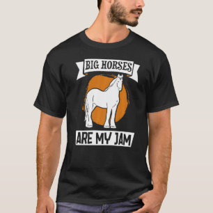 Camiseta Draft Scotland Horse for Horse for Horseback Rider
