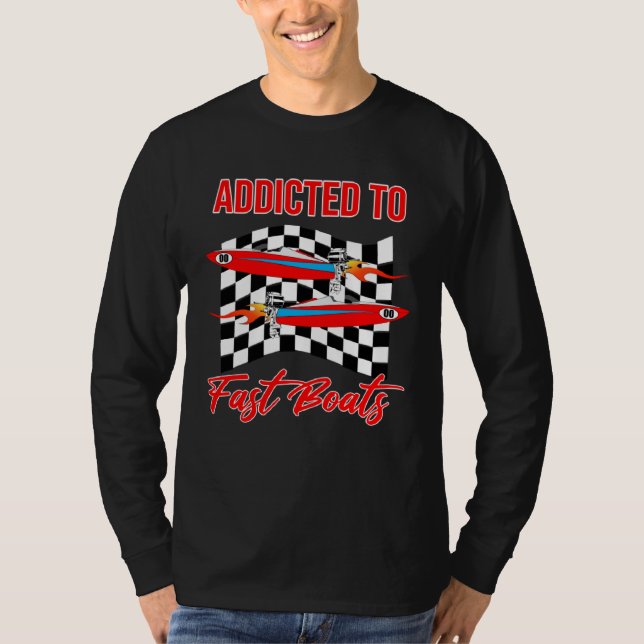 Camiseta Drag Boat for Drag Boat Driver and Speedboat Racin (Frente)