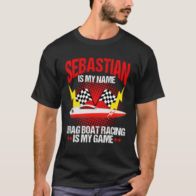 Camiseta Drag Boat Race for Drag Boat and Drag Boat Driver  (Frente)