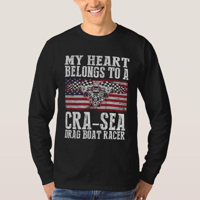 Camiseta Drag Boat Race for Drag Boat and Drag Boat Driver  (Frente)