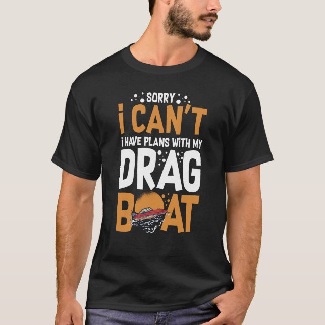Camiseta Drag Boat Racing RC Model Boating Driver  1 (Frente)