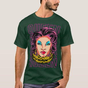 Camiseta Drag Queen Dolag Drag Queen Face Draphic Drag