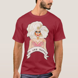 Camiseta Drag Queen Dolly Face Oh sim querida