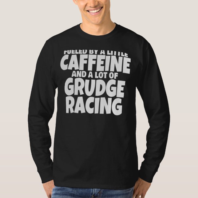 Camiseta Drag Racing 1320 Roupa Street Drag Strip Grudge (Frente)