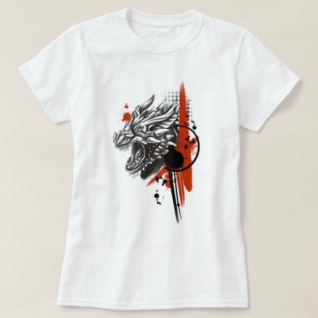 Camiseta Dragão (Frente do Design)